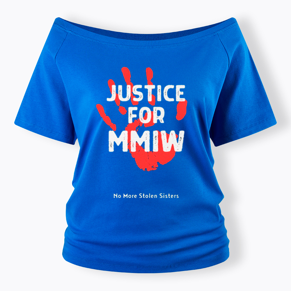 Justice For MMIW Off Shoulder T-Shirt