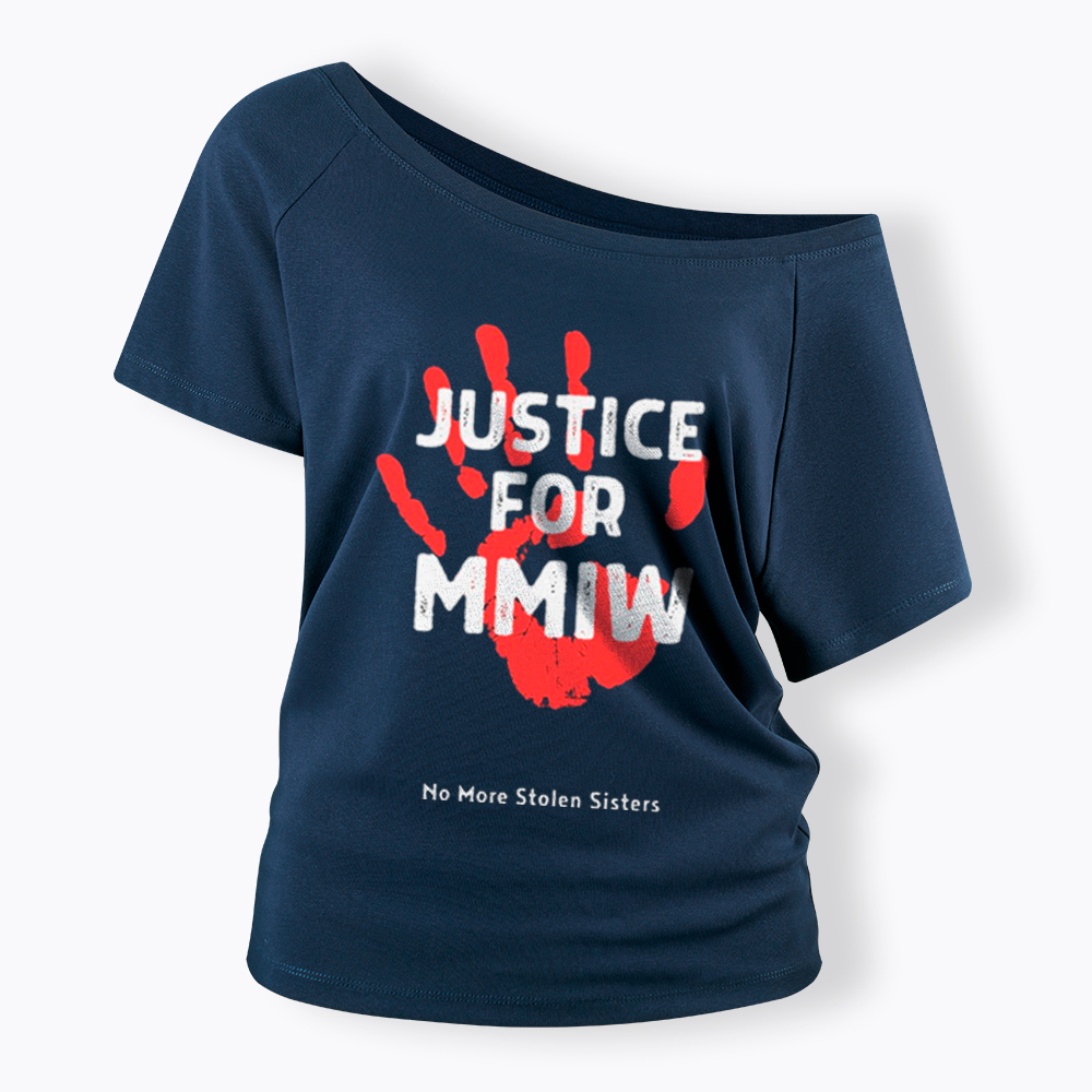 Justice For MMIW Off Shoulder T-Shirt