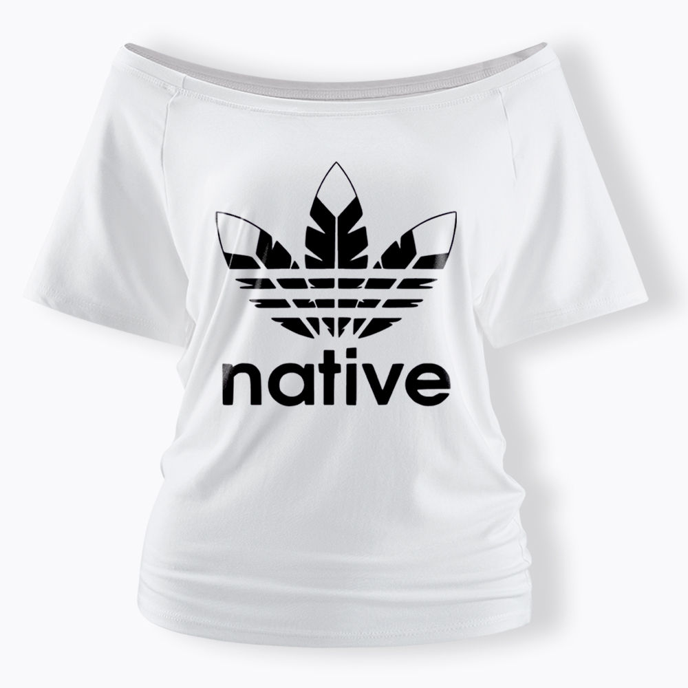 American Native Murdered People Awareness Off Shoulder T-Shirt
