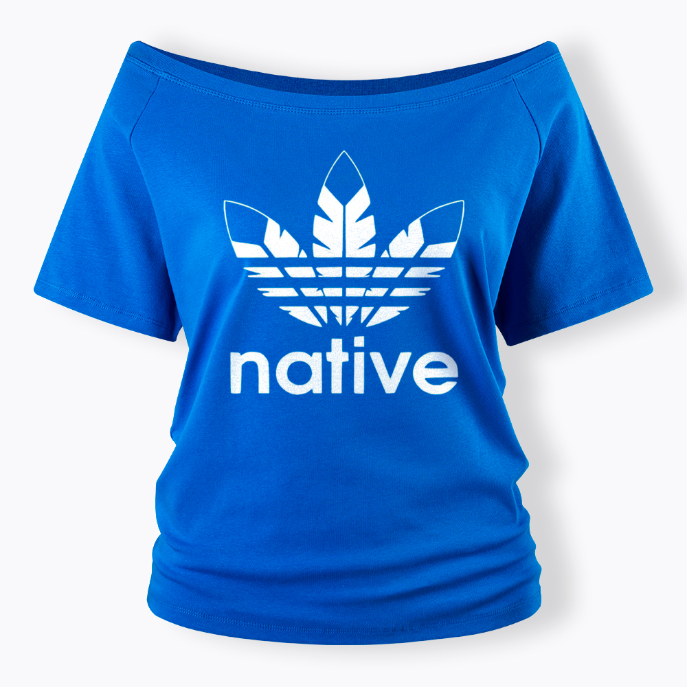 American Native Murdered People Awareness Off Shoulder T-Shirt