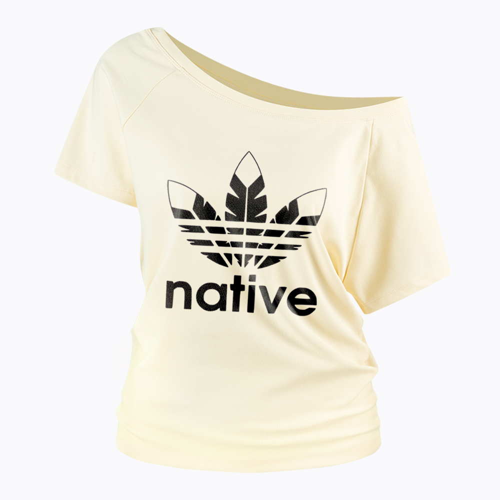 American Native Murdered People Awareness Off Shoulder T-Shirt