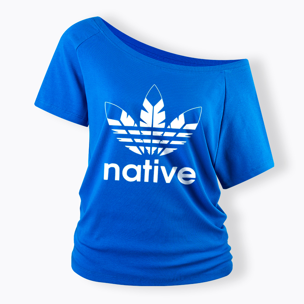 American Native Murdered People Awareness Off Shoulder T-Shirt