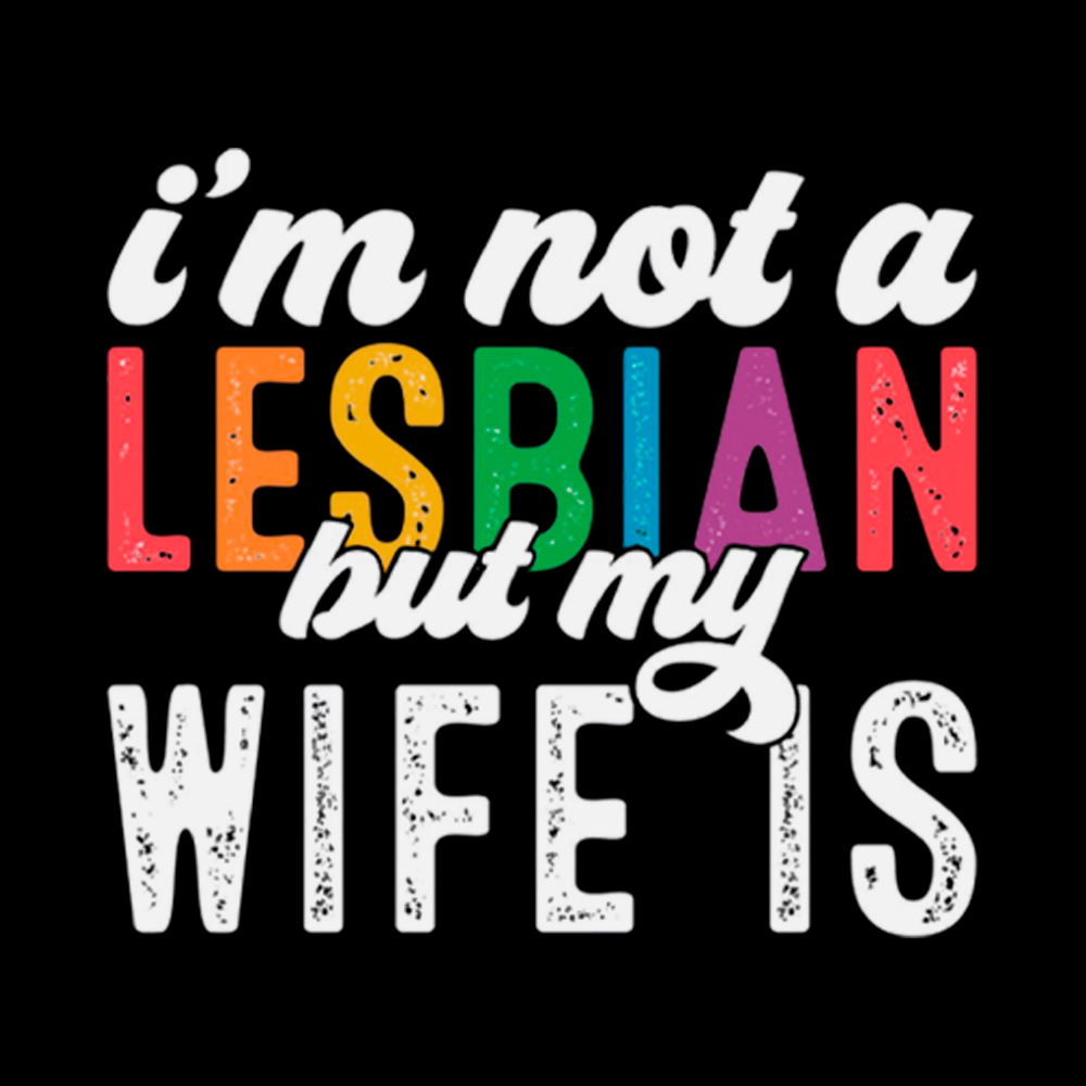 I'm Not A Lesbian But My Girlfriend Is Off Shoulder T-Shirt