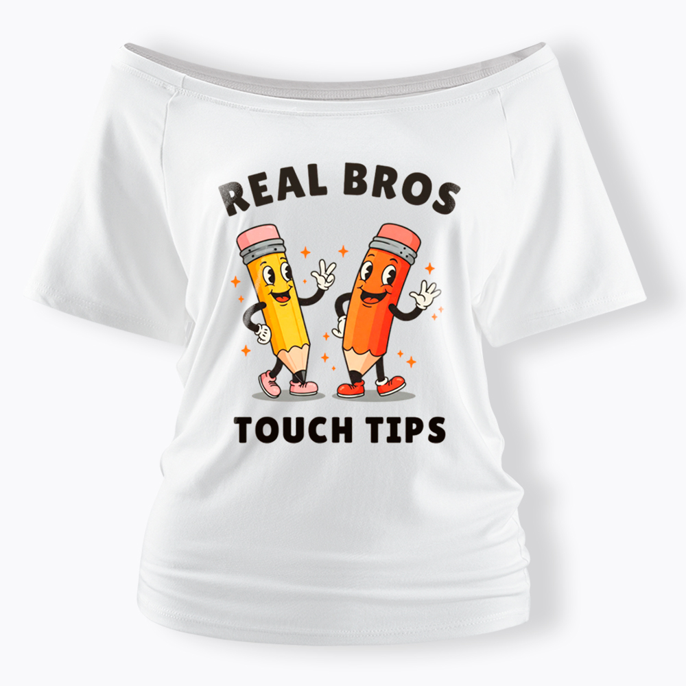 Funny Raunchy Gay Embarrassing Off Shoulder T-Shirt