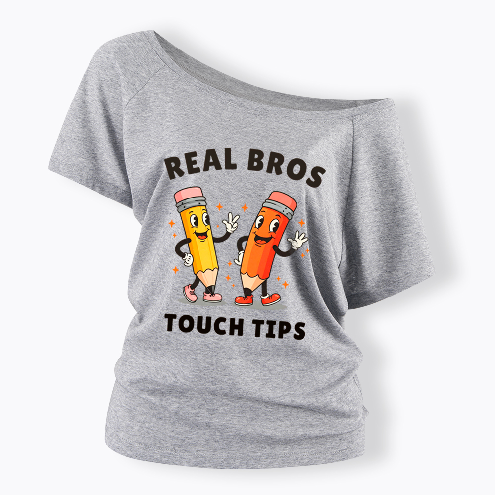 Funny Raunchy Gay Embarrassing Off Shoulder T-Shirt