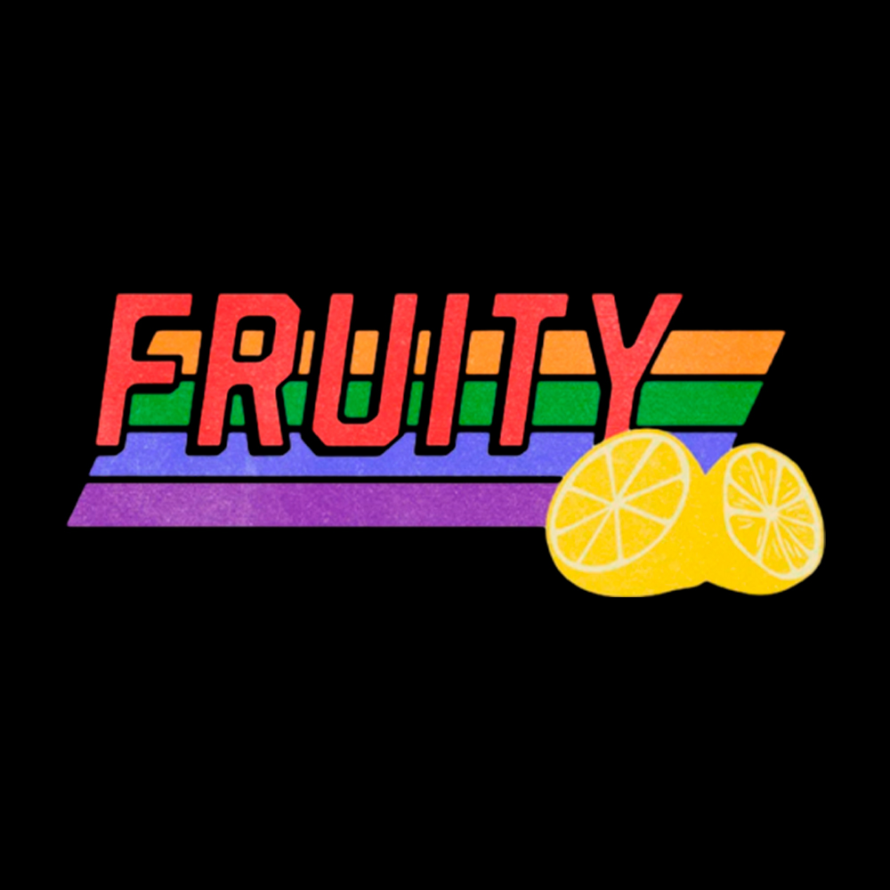Fruity LBGTQ Pride Cropped T-Shirt