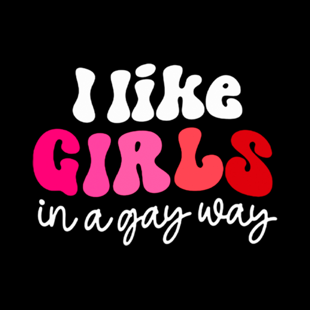 Like Girls In A Gay Way Off Shoulder T-Shirt