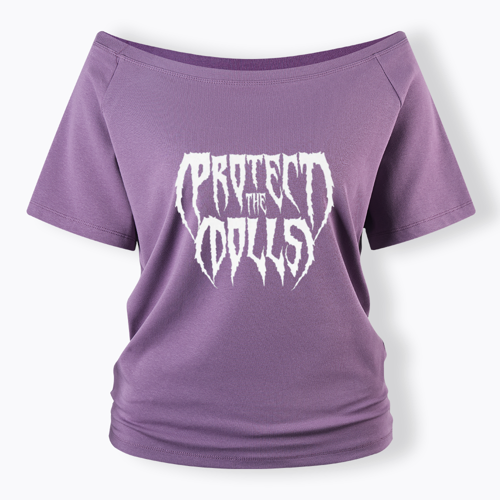Protect The Dolls Off Shoulder T-shirt