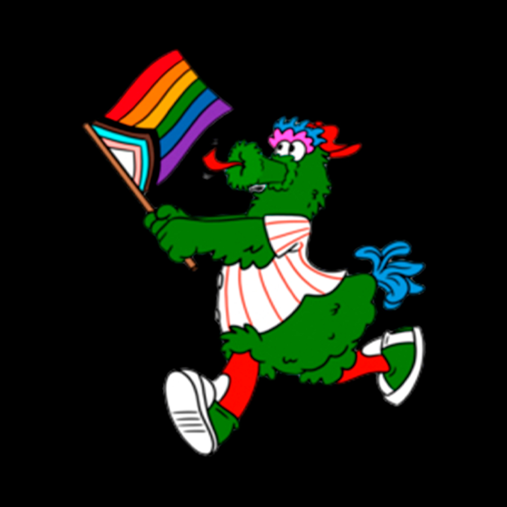 Phanatic with Pride Flag Off Shoulder T-Shirt