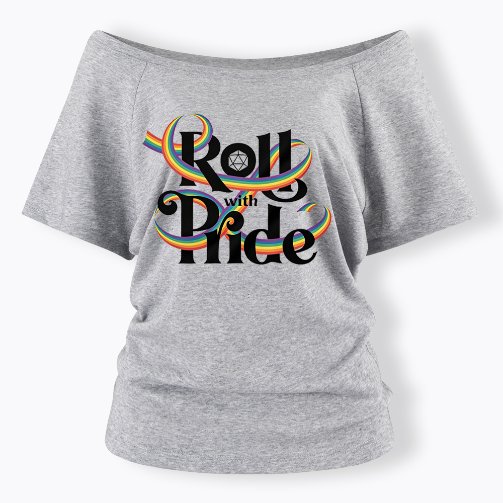 Roll With Pride Off Shoulder T-shirt
