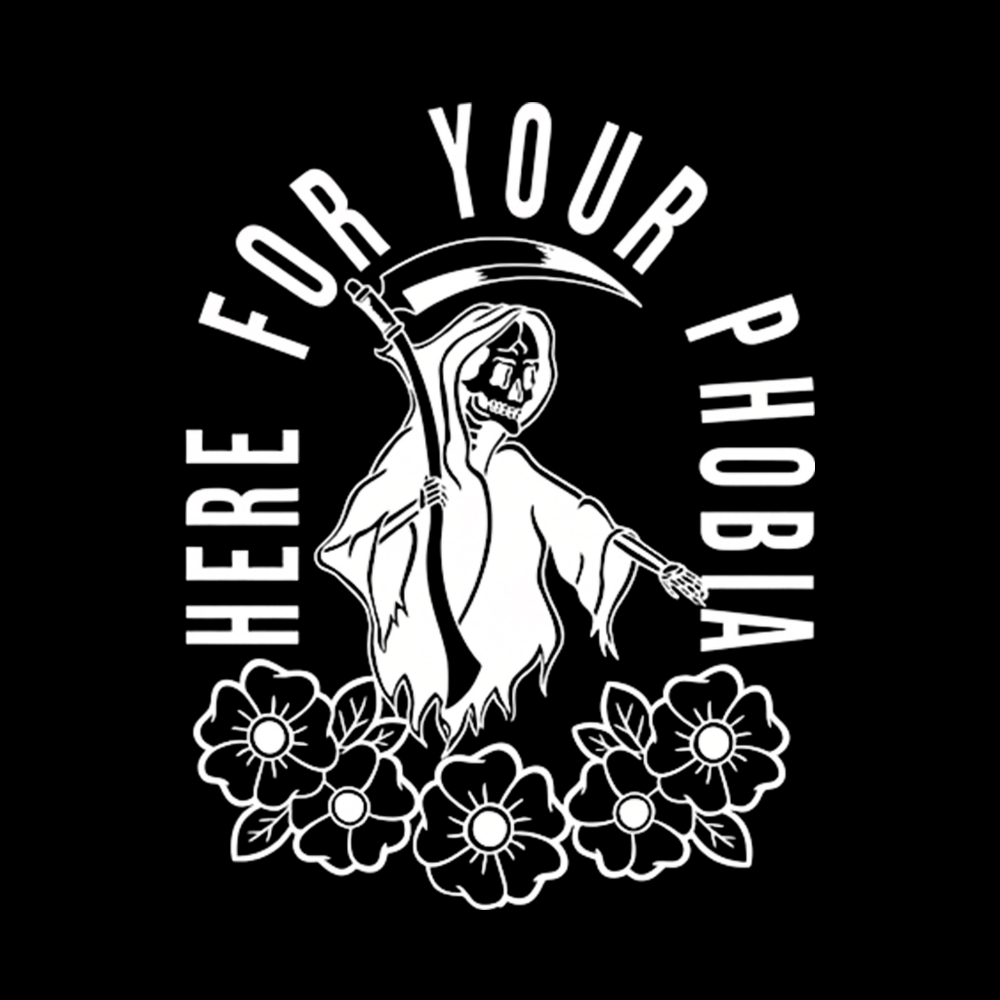 Here For Your Phobia Off Shoulder T-shirt