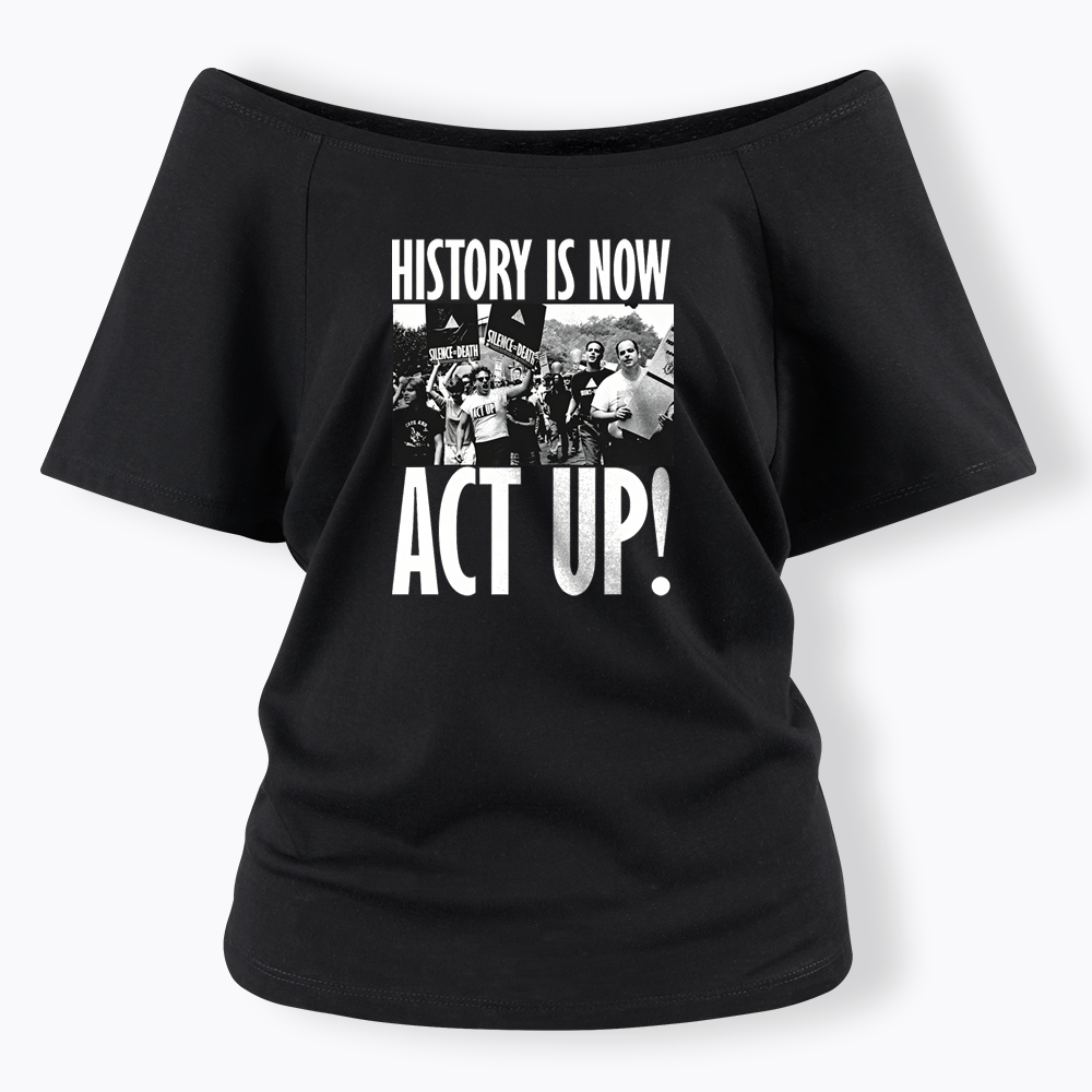 ACT UP Off Shoulder T-shirt