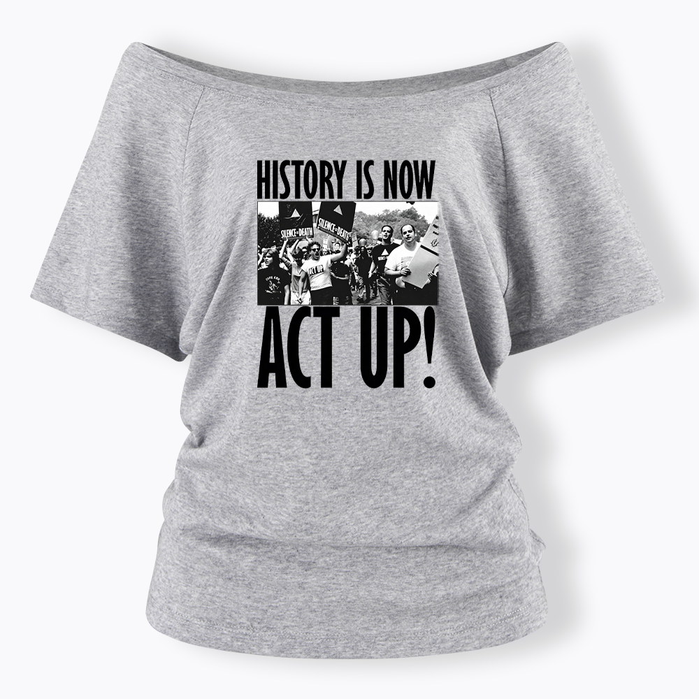 ACT UP Off Shoulder T-shirt