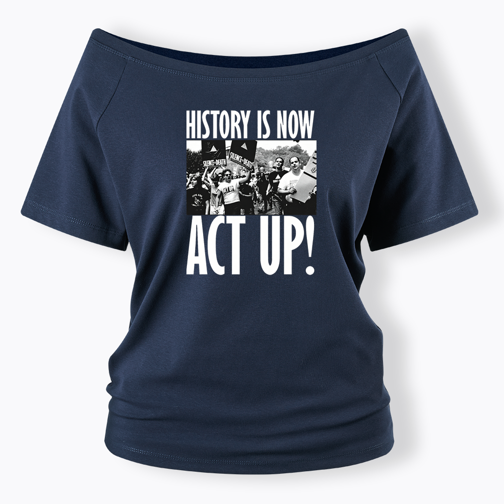 ACT UP Off Shoulder T-shirt