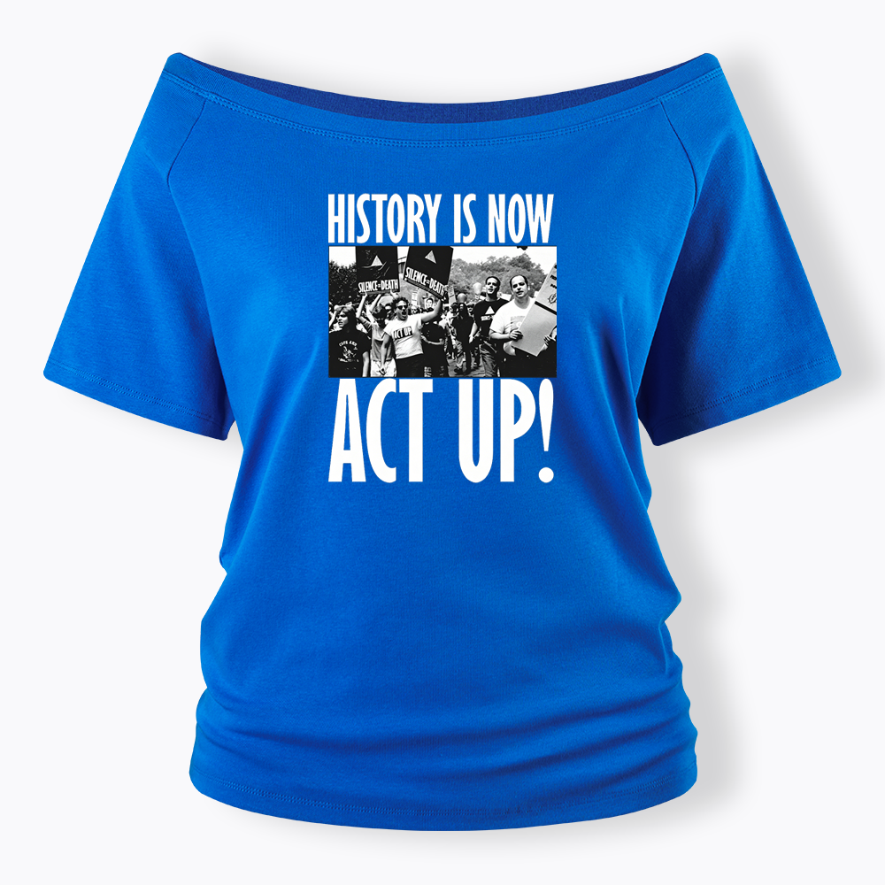 ACT UP Off Shoulder T-shirt