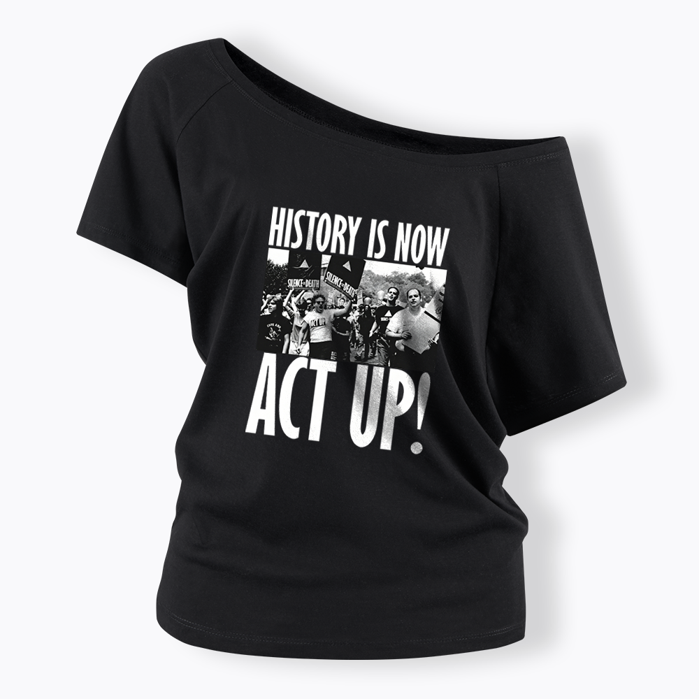 ACT UP Off Shoulder T-shirt