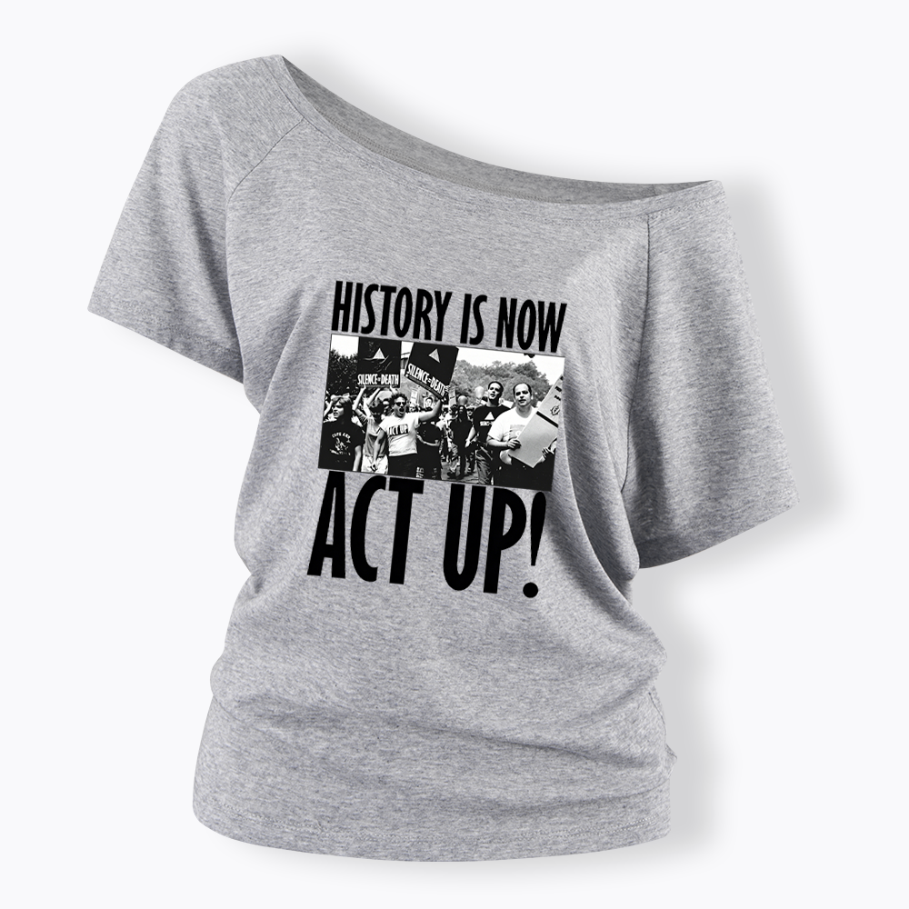 ACT UP Off Shoulder T-shirt