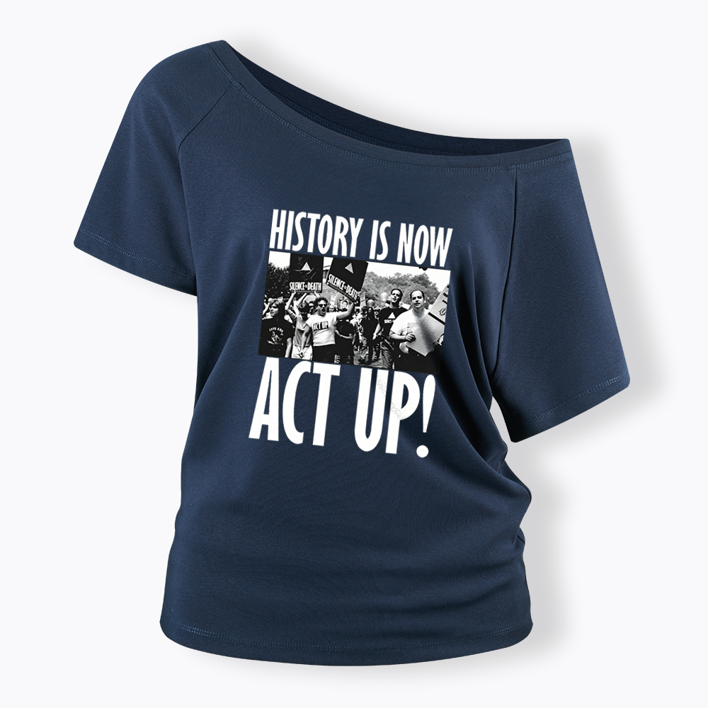 ACT UP Off Shoulder T-shirt