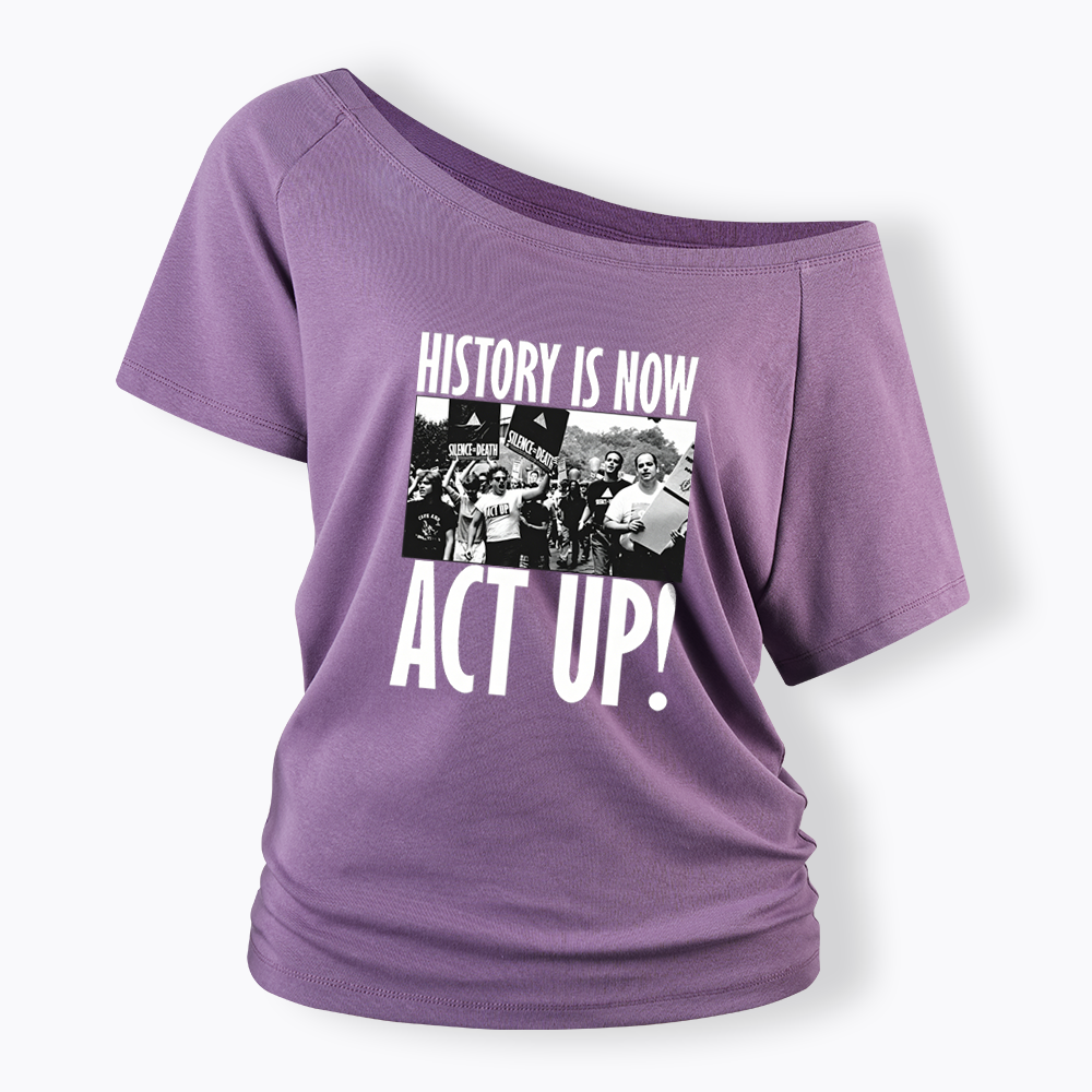 ACT UP Off Shoulder T-shirt