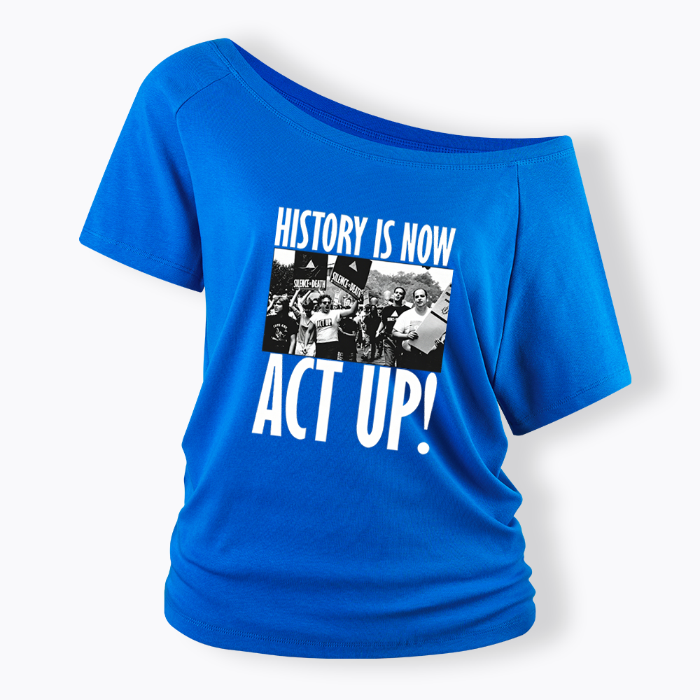 ACT UP Off Shoulder T-shirt