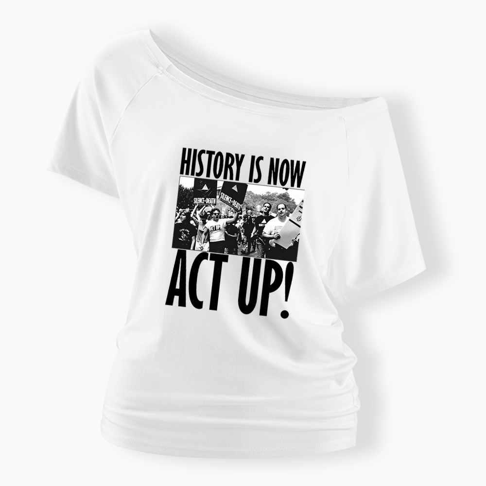 ACT UP Off Shoulder T-shirt