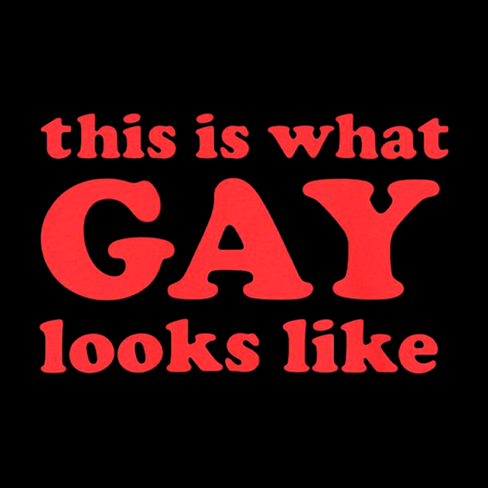 This Is What Gay Looks Like Off Shoulder T-Shirt