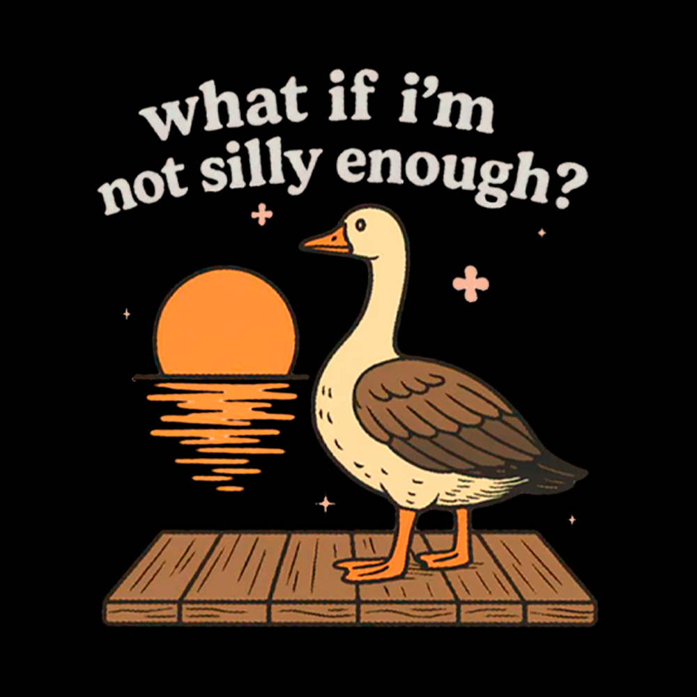 What If I'm Not Silly Enough Cropped T-Shirt