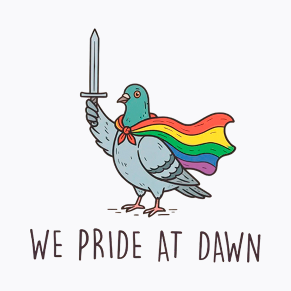 We Pride At Dawn Cropped T-Shirt