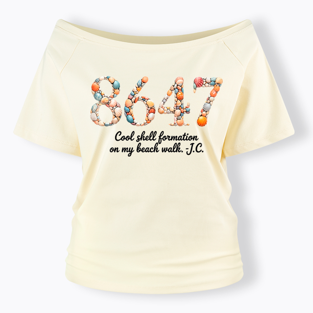 8647 Off Shoulder T-Shirt