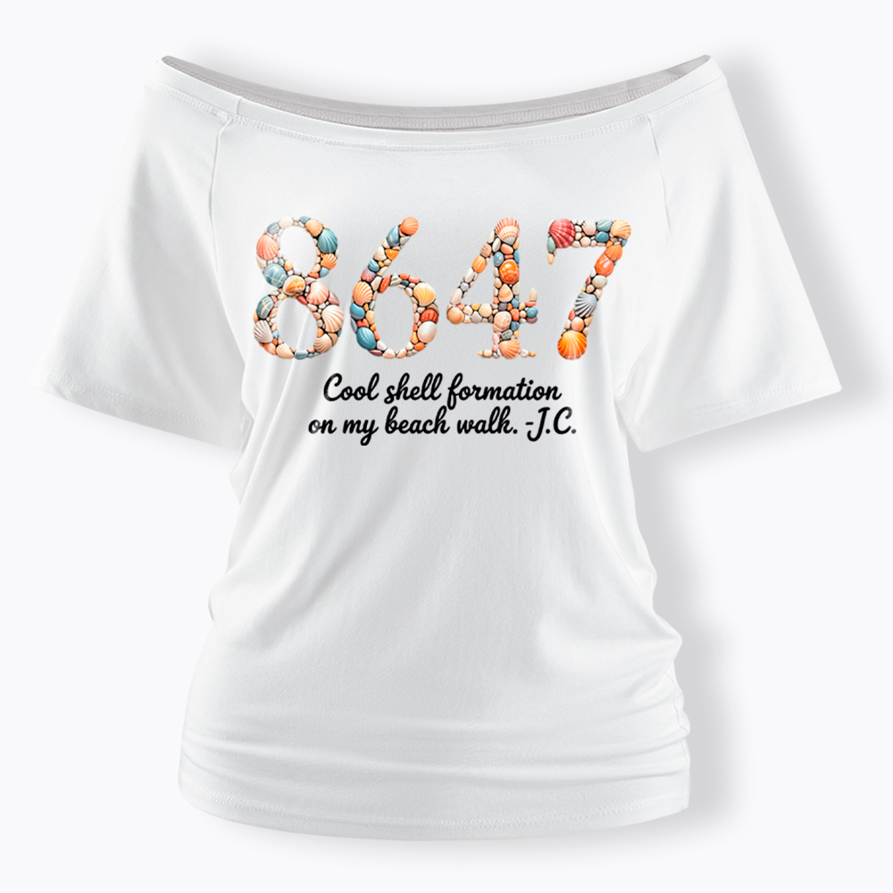 8647 Off Shoulder T-Shirt