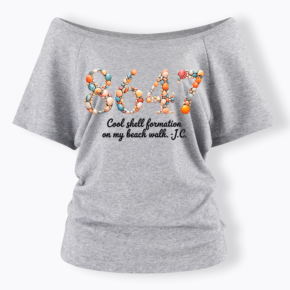 8647 Off Shoulder T-Shirt