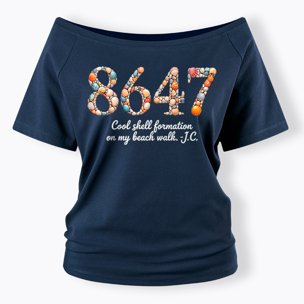 8647 Off Shoulder T-Shirt