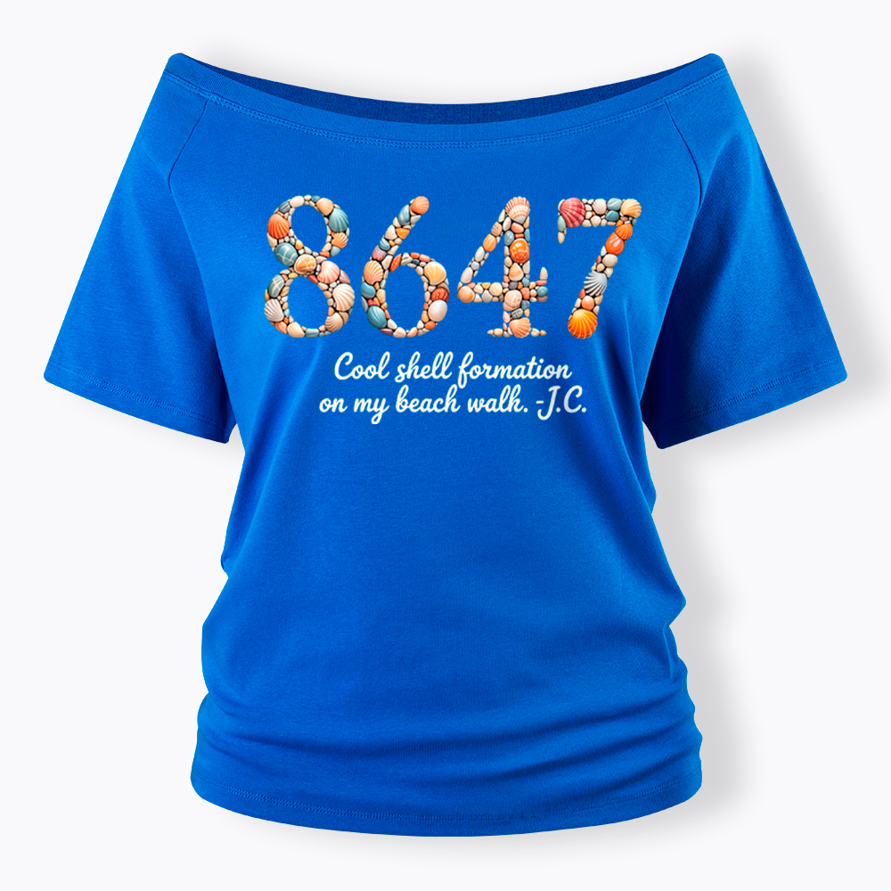 8647 Off Shoulder T-Shirt