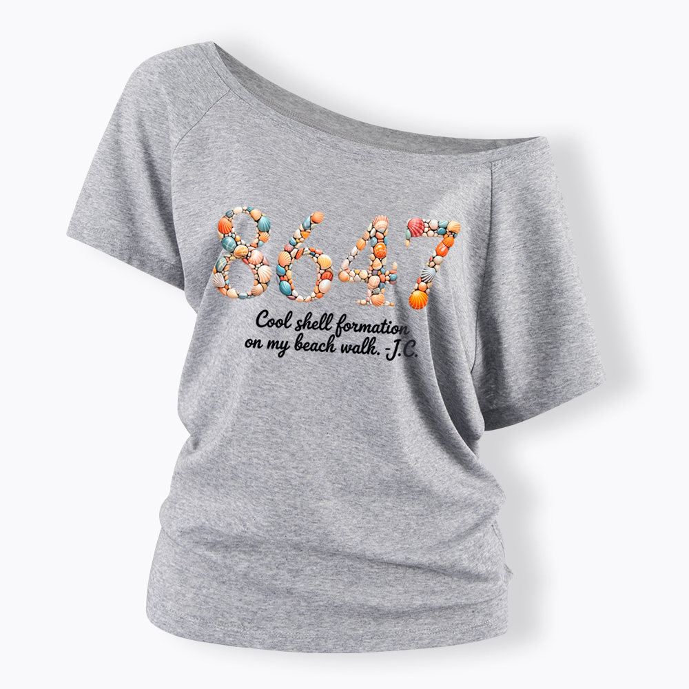 8647 Off Shoulder T-Shirt