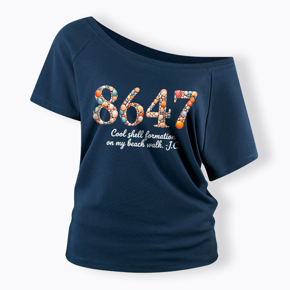 8647 Off Shoulder T-Shirt