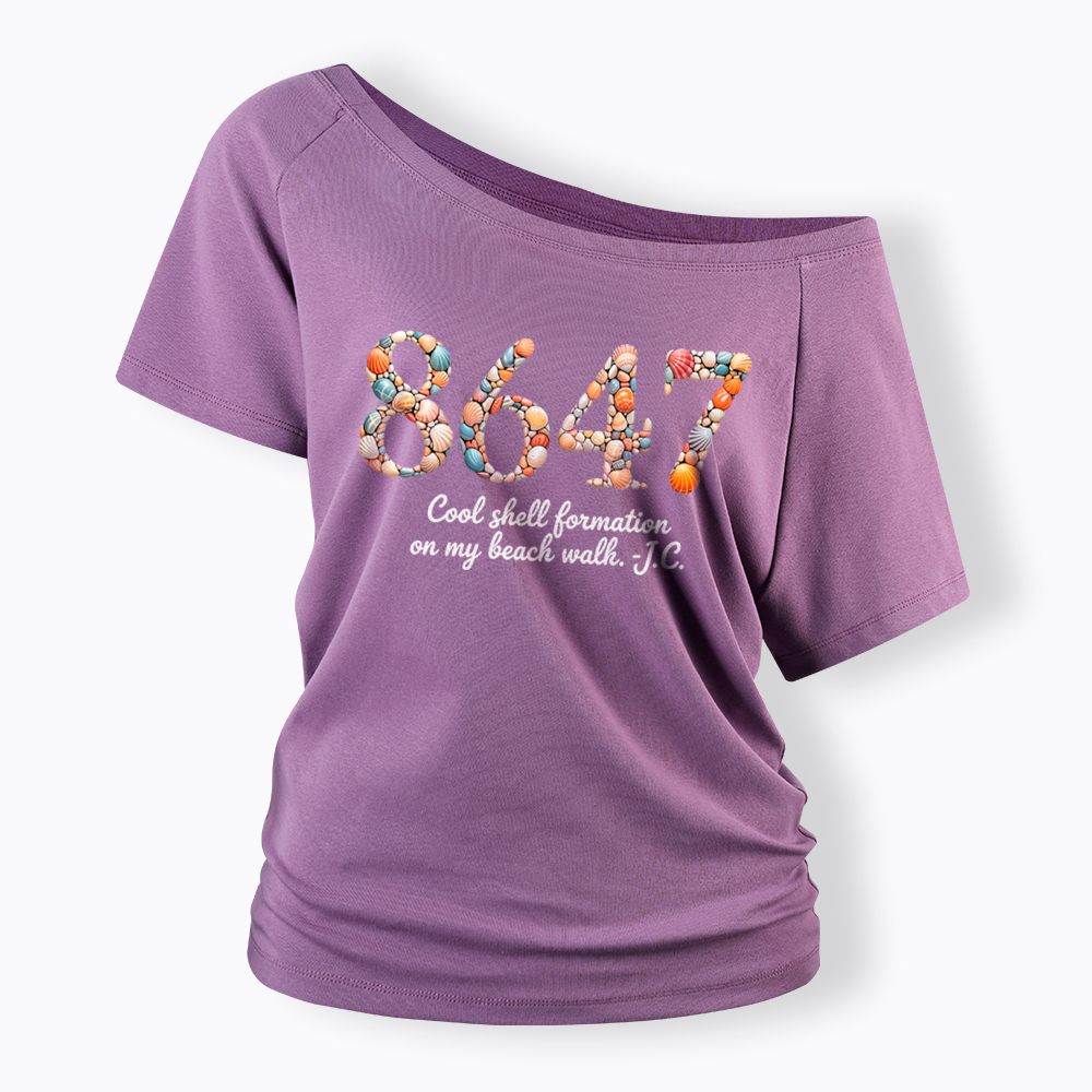 8647 Off Shoulder T-Shirt