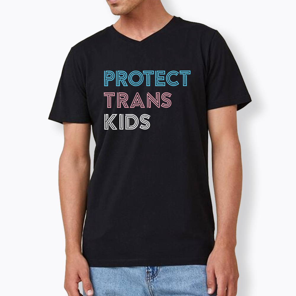 Protect Trans V-Neck Classic T-Shirts