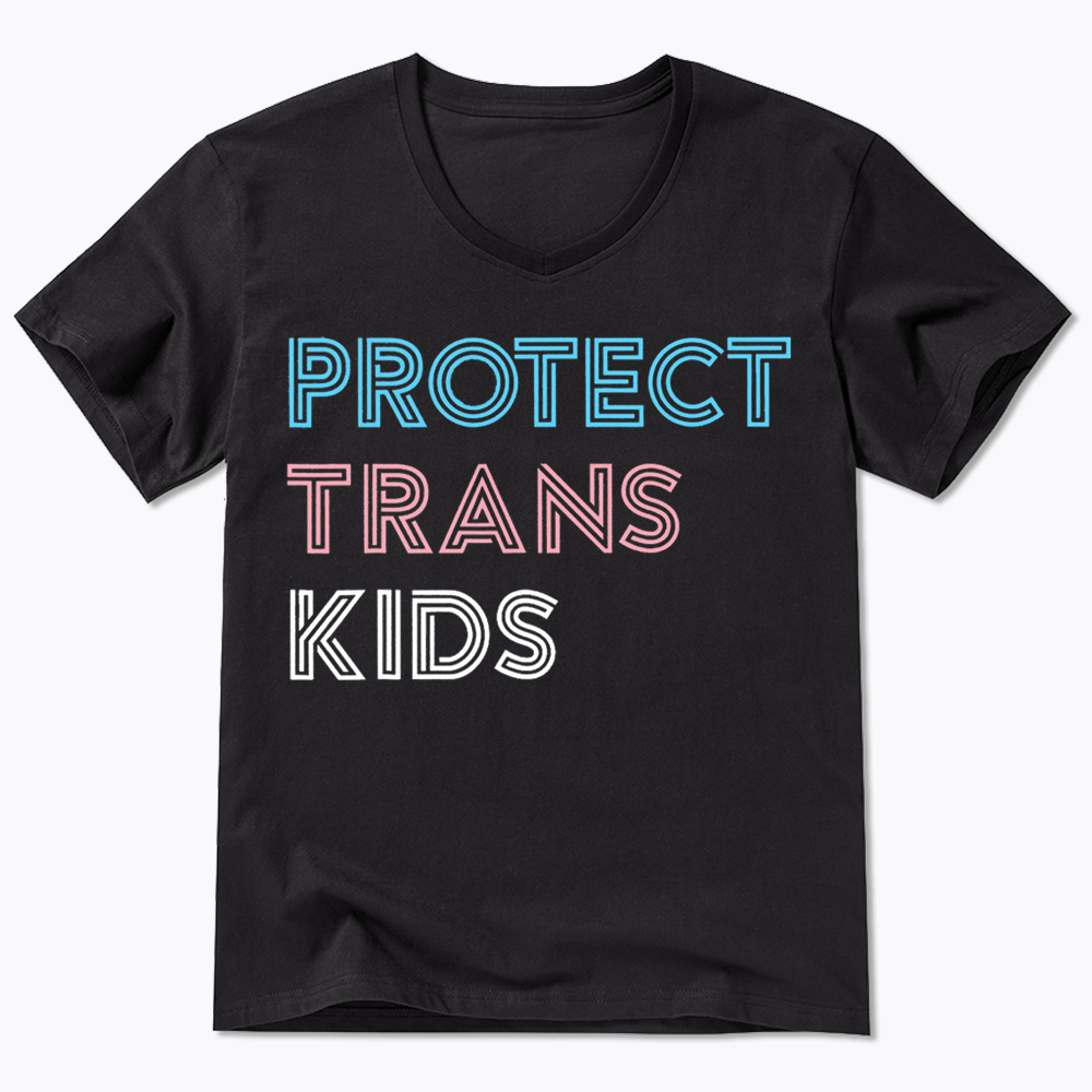Protect Trans V-Neck Classic T-Shirts