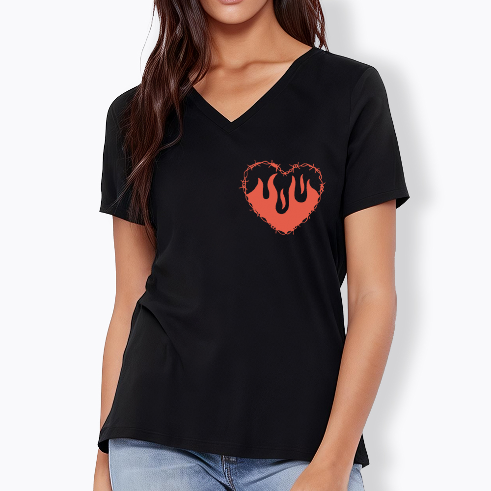 I Support Womens Rights And Wrongs V-Neck Classic T-Shirt