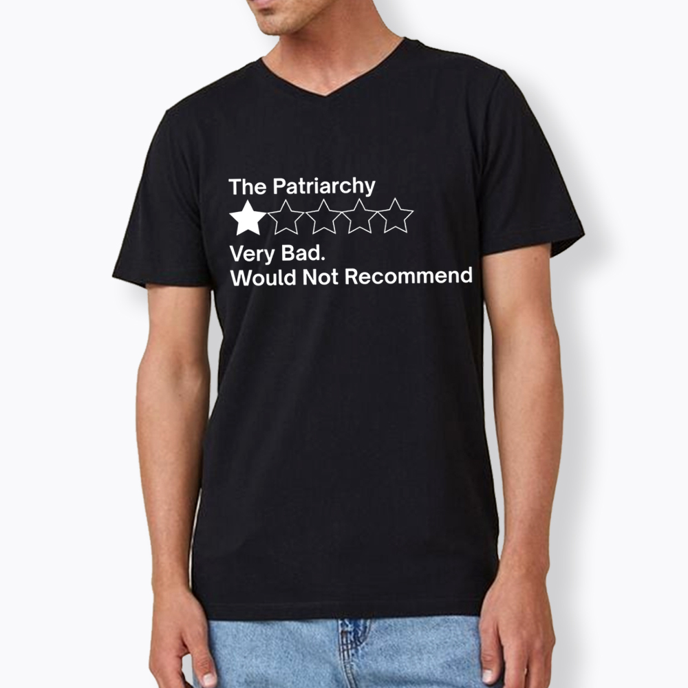 The Patriarchy Very Bad Would Not Recommend V-Neck Classic T-Shirt