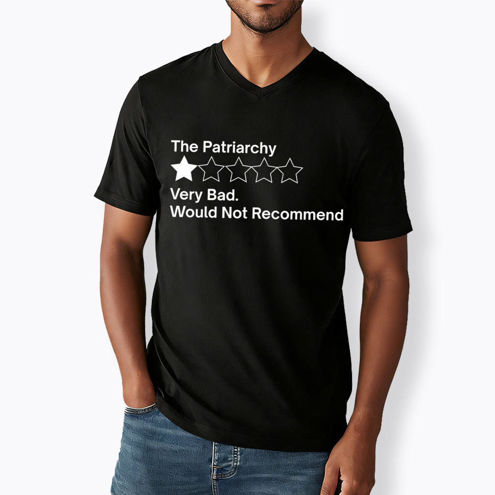 The Patriarchy Very Bad Would Not Recommend V-Neck Classic T-Shirt