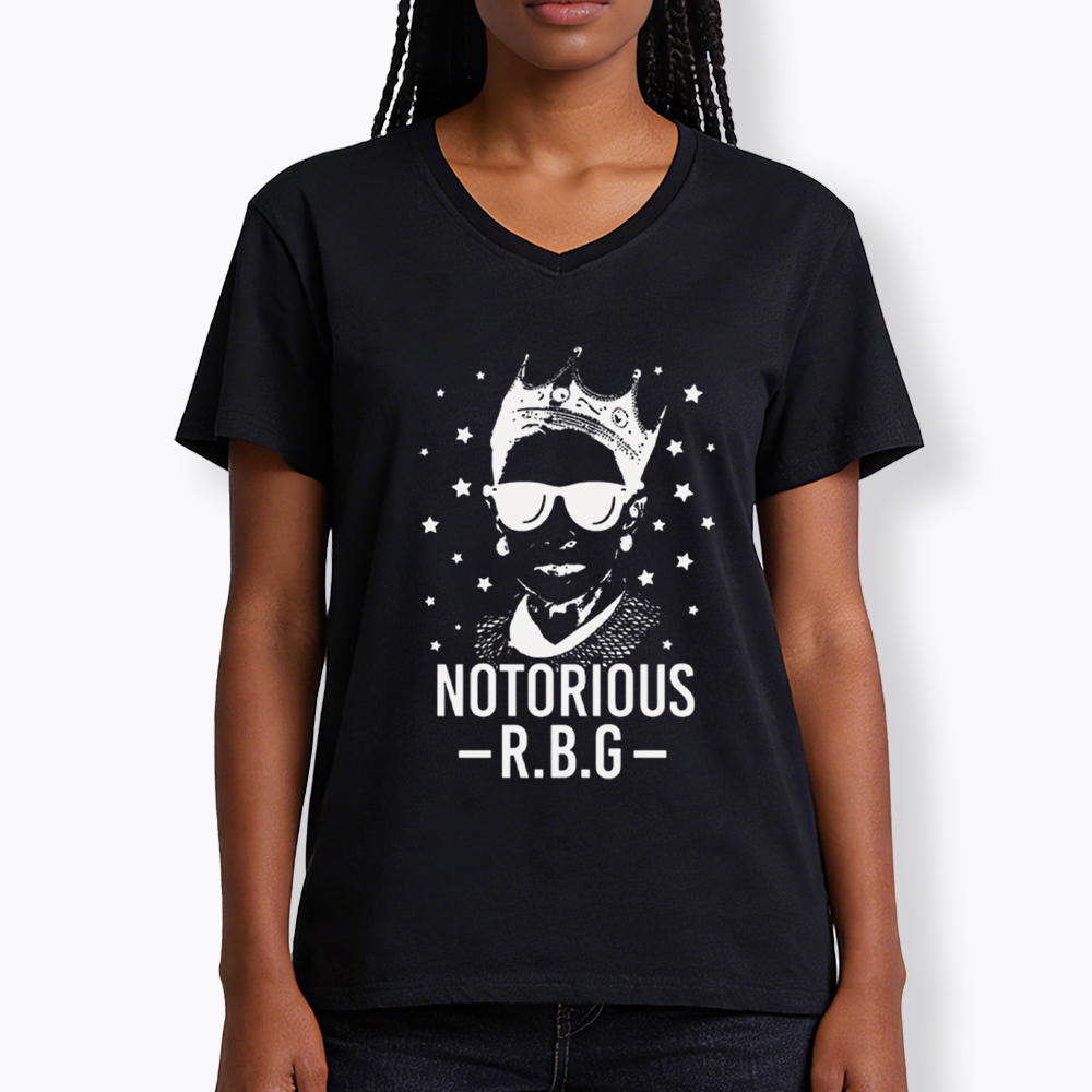 Notorious RBG V-Neck Classic T-Shirt