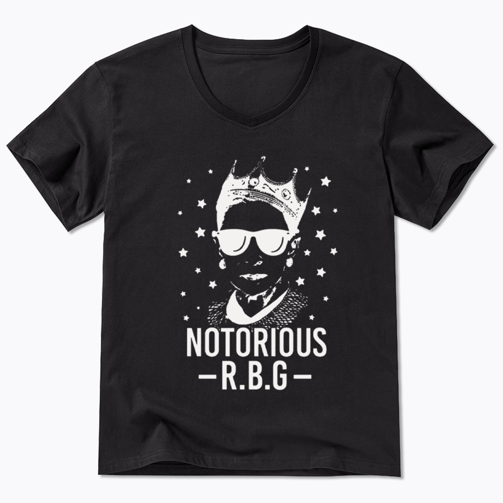 Notorious RBG V-Neck Classic T-Shirt