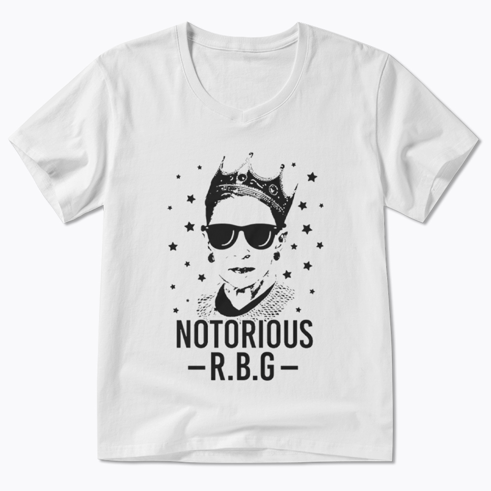 Notorious RBG V-Neck Classic T-Shirt