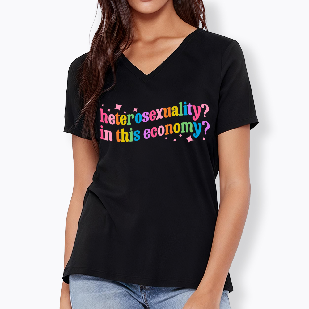 Heterosexuality in This Economy V-Neck Classic T-Shirt