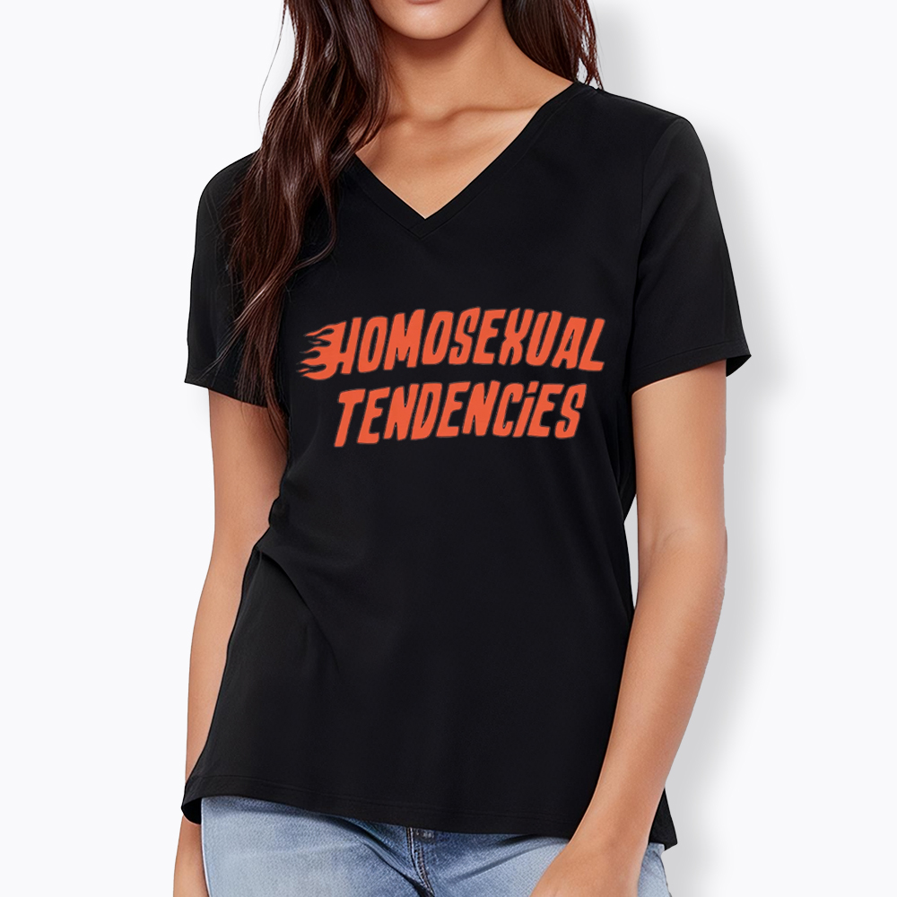 Homosexual Tendencies V-Neck Classic T-Shirt