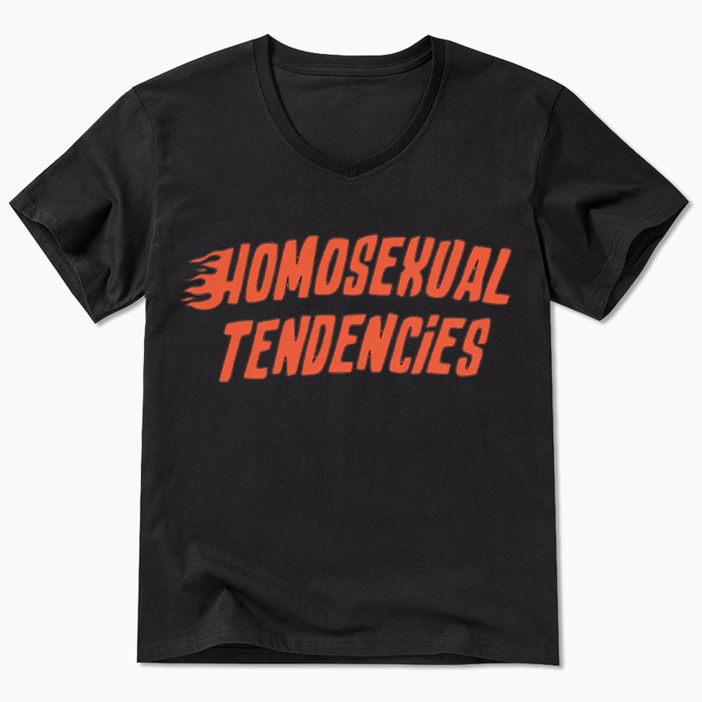 Homosexual Tendencies V-Neck Classic T-Shirt