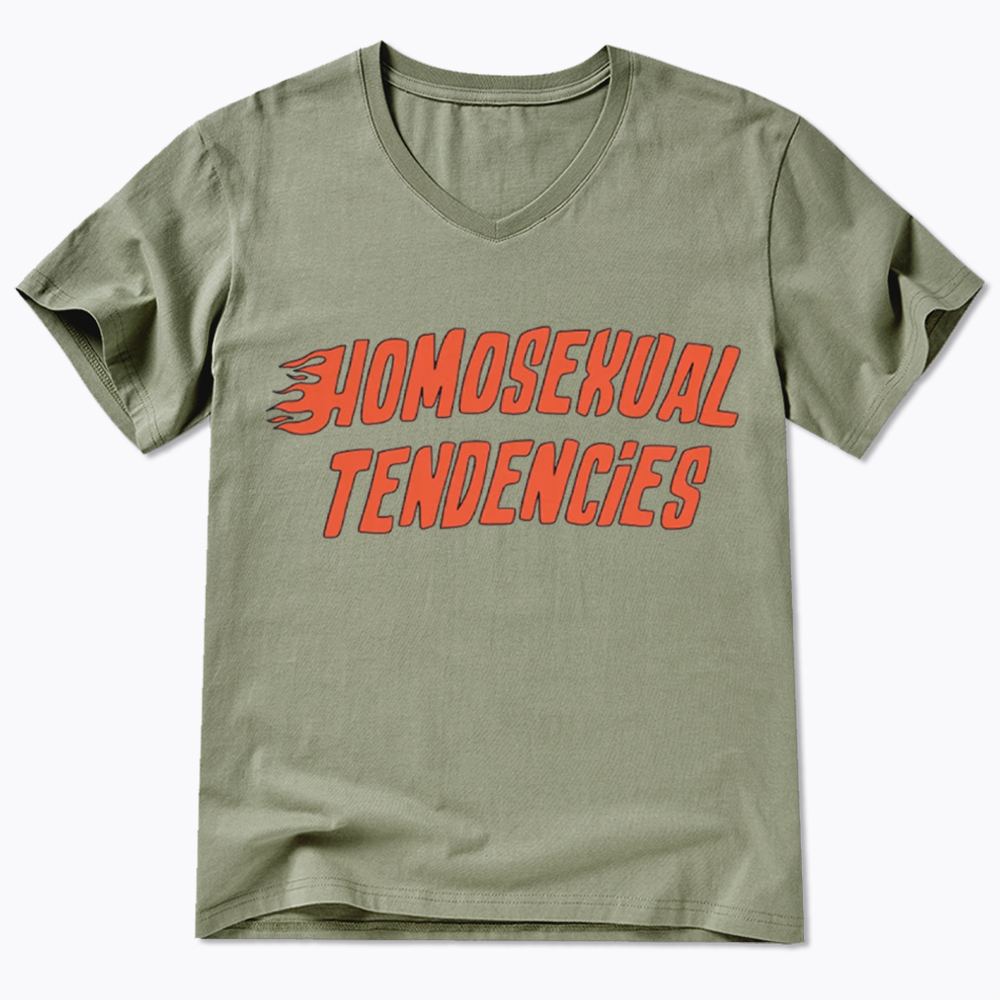 Homosexual Tendencies V-Neck Classic T-Shirt