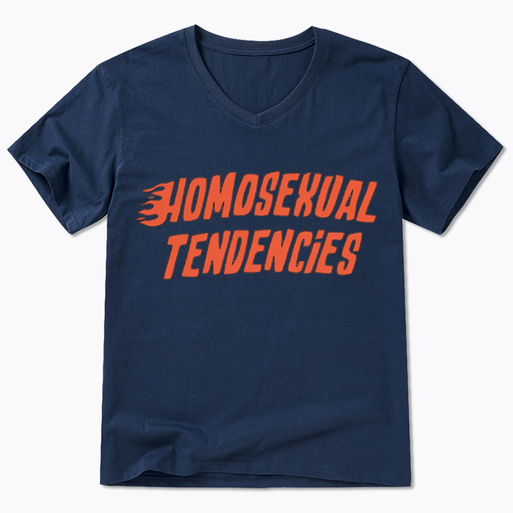 Homosexual Tendencies V-Neck Classic T-Shirt