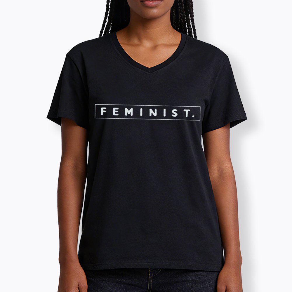 Girl Power Feminist V-Neck Classic T-Shirt